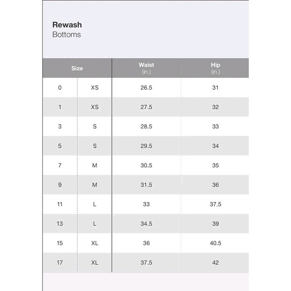 Rewash Rust Denim Mom Shorts Mid Rise Cuffed NWT - Picture 12 of 12